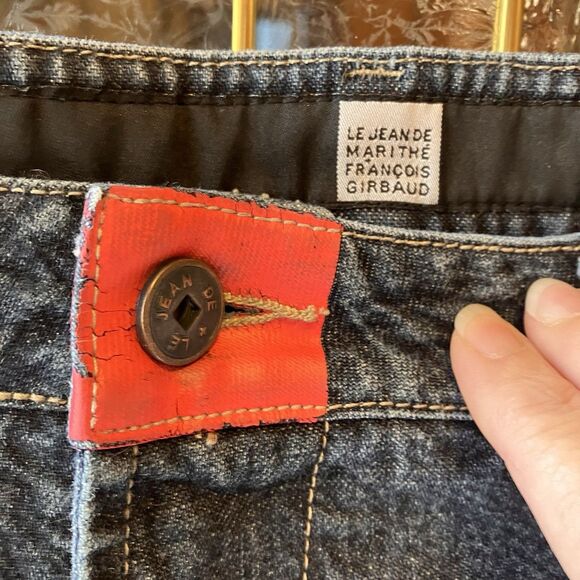 Vintage Rare Marithe Francois Girbaud Mens Jeans Size 34x30 Blue Hip Hop Skater - Picture 2 of 14